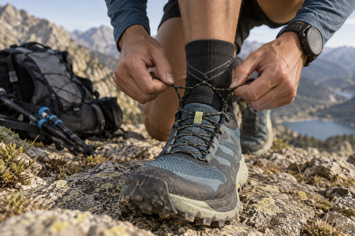 Cómo atarse las zapatillas de trail para mejorar la sujeción