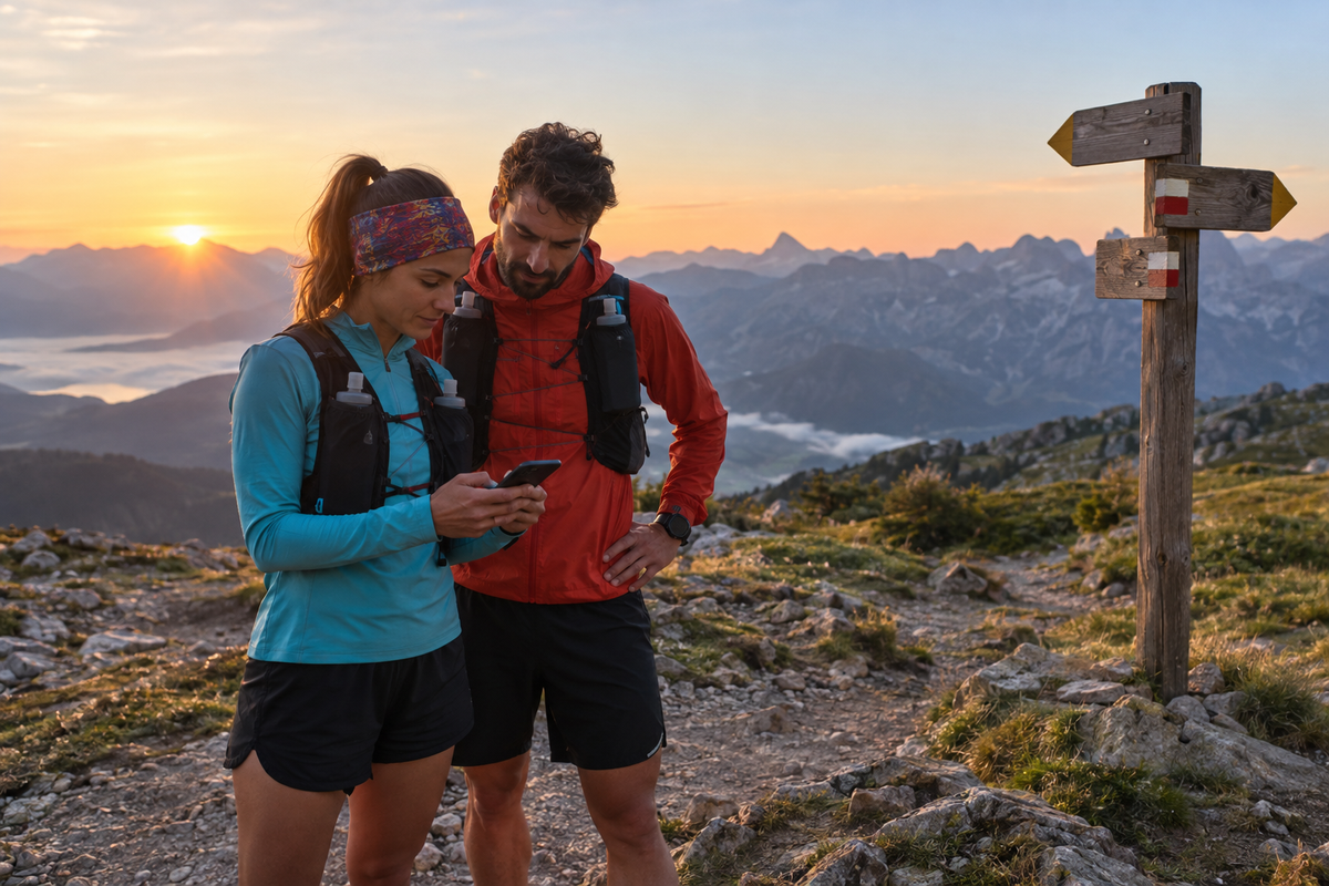 Cómo planificar una ruta de trail con seguridad