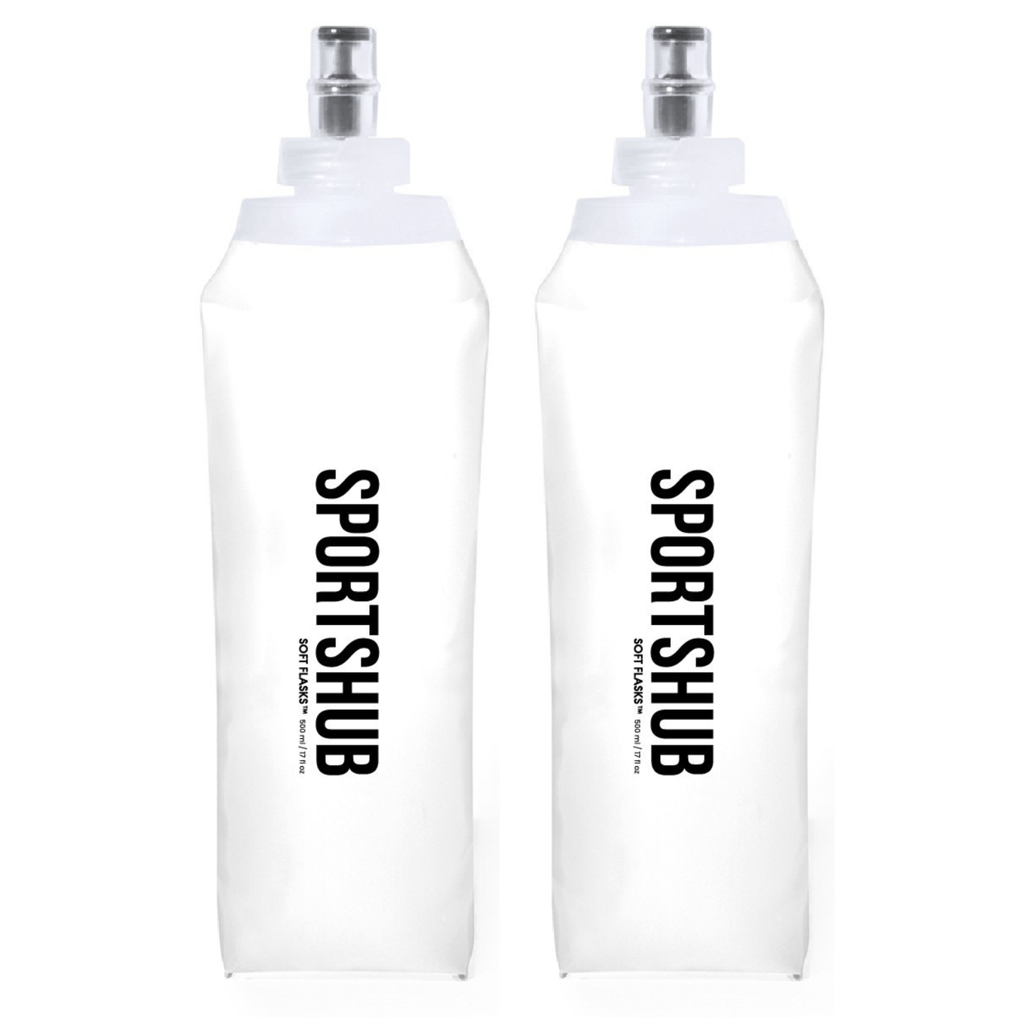 2 x Soft Flask SportsHub 500ml