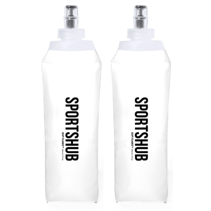 2 x Soft Flask SportsHub 500ml