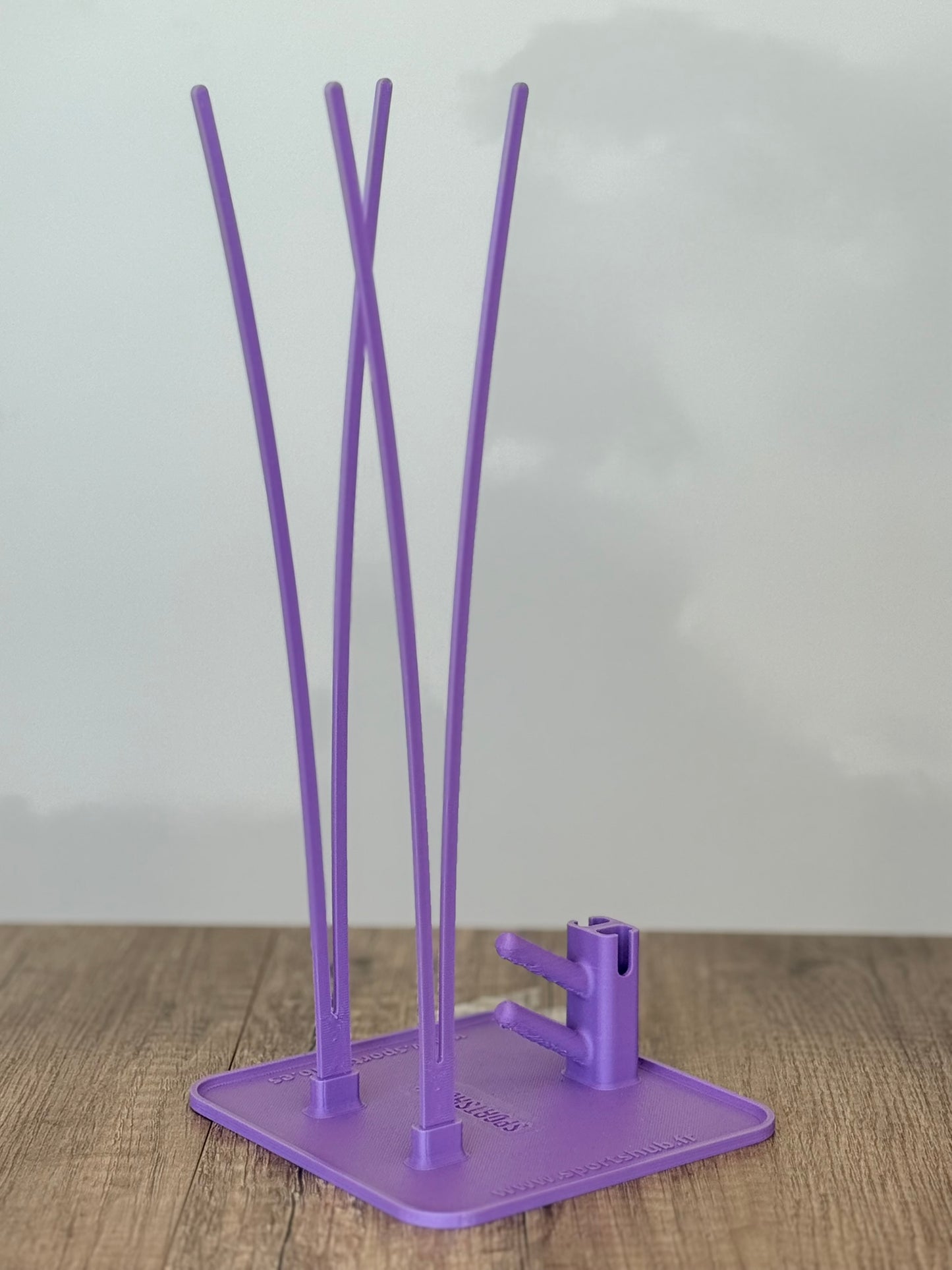 Soporte de secado SportsHub Morado