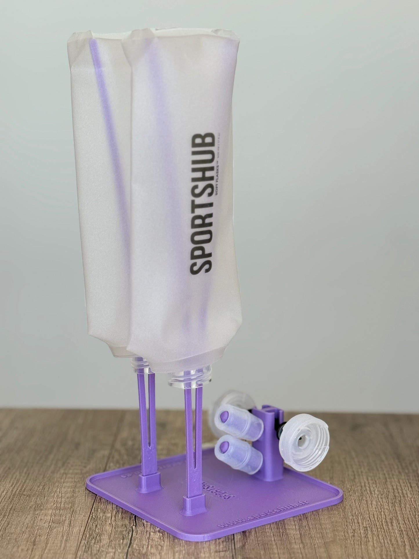 Soporte de secado SportsHub Morado