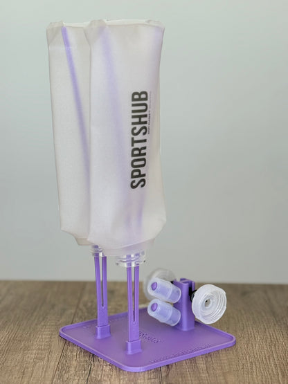 Soporte de secado SportsHub Morado