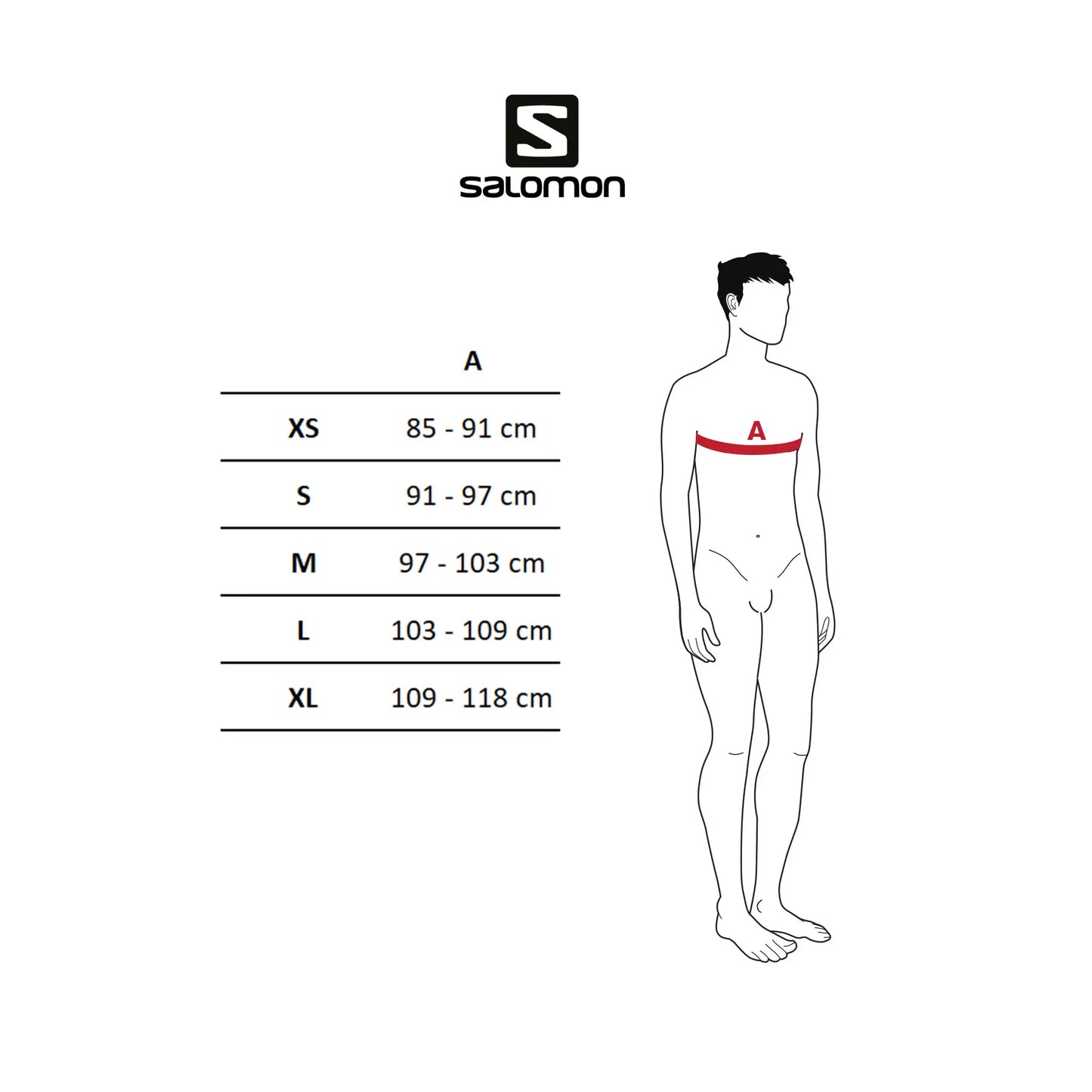 Salomon Active Skin 12 Negro