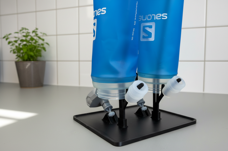 Soporte de secado para soft flasks