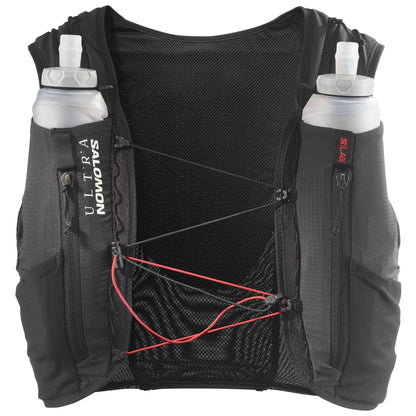 Chaleco de hidratación Salomon S/LAB Ultra 12 Negro, vista frontal